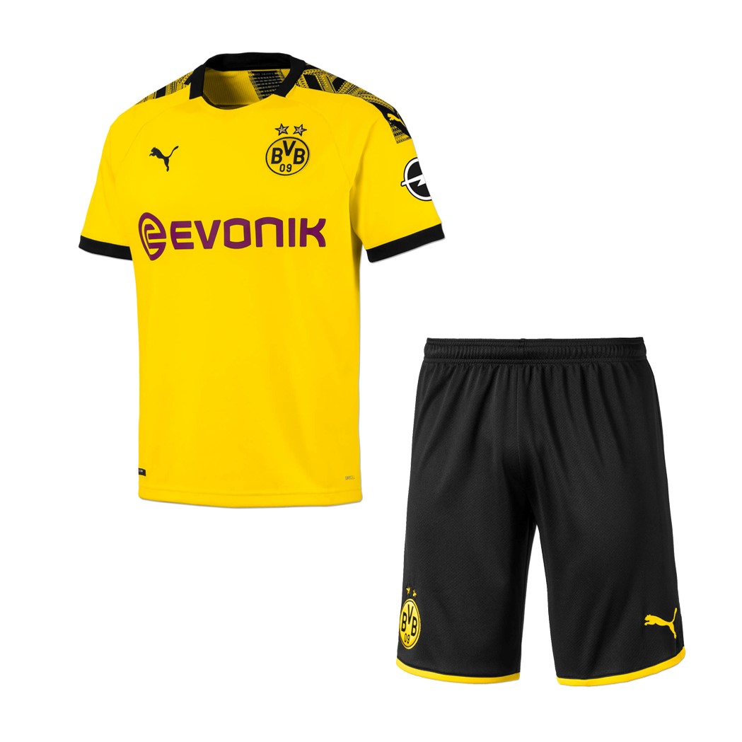 Trikot Borussia Dortmund Heim Kinder 2019-20 Gelb